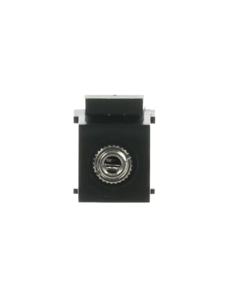 0229/43-500 | keystone audio 3.5mm czarny | Rutenbeck