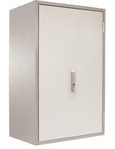 1/00AF303 obudowa ogniotrwała szara n/t, 24M, IP44, 90min, II klasa, 598x398x349mm | pusta | drzwi pełne | brak N+PE