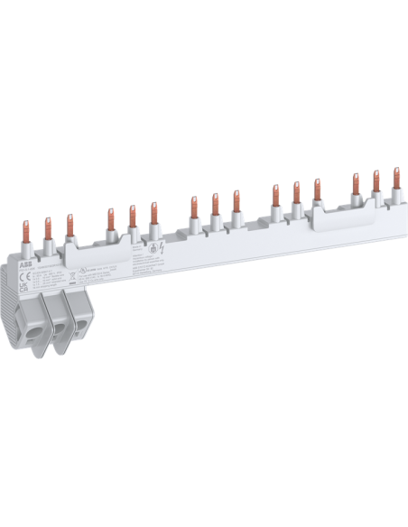 Szyna PS1-5-1-65K3 fazowa zbiorcza 5xMS132-K+1 boczny styk pomocniczy65A
