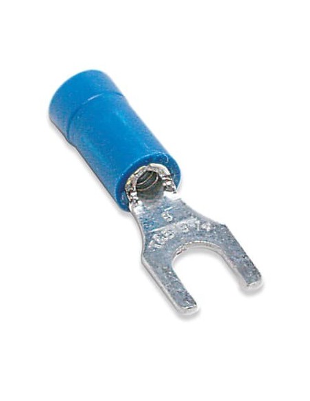 14RB-6F STA-KON INS VINYL FORK TERM 18-14 No6 BLUE