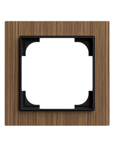 1721-4086 | ramka 1-krotna | art linear orzech