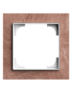 1721-4097 | ramka 1-krotna | art linear łupek terra rosso