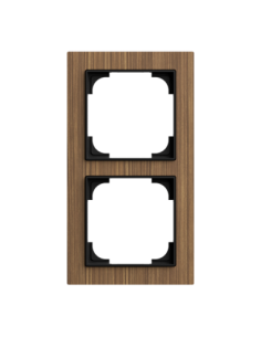1722-4086 | ramka 2-krotna | art linear orzech