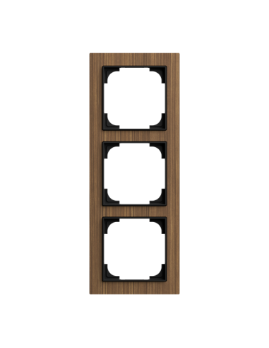 1723-4086 | ramka 3-krotna | art linear orzech