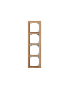 1724-4083 | ramka 4-krotna | art linear dąb