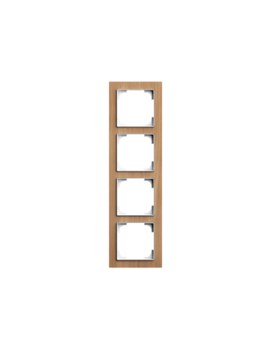 1724-4083 | ramka 4-krotna | art linear dąb