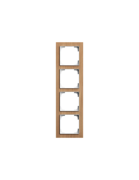 1724-4083 | ramka 4-krotna | art linear dąb