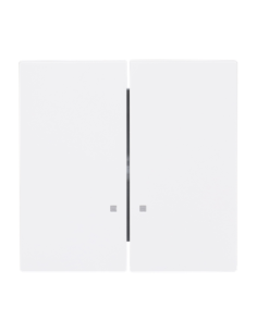 1785 K-44M | klawisz podwójny z podświetleniem | art linear 44M biały studyjny matowy