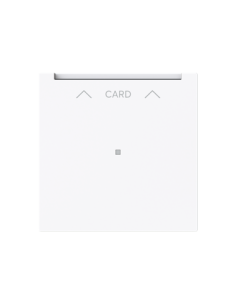 1792 U-44G | cardholder 16A NO z diodą | art linear 44G biały studyjny