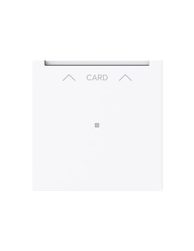 1792 U-44G | cardholder 16A NO z diodą | art linear 44G biały studyjny