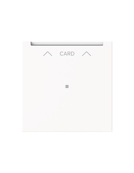 1792 U-44M | cardholder 16A NO z diodą | art linear 44M biały studyjny matowy