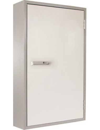2/2UF2121 obudowa ogniotrwała szara p/t, 144M, IP41, 90min, II klasa, 982x582x205mm | pusta | drzwi pełne | brak N+PE