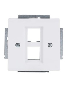 2561-02-84 | modułowy nośnik 2xRJ45 | future linear 84 biały studyjny