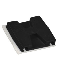 2-przelot.przylepny  TC5347AX 28,62x7,8 Opaski do:7,6mm [K].Czarny UV