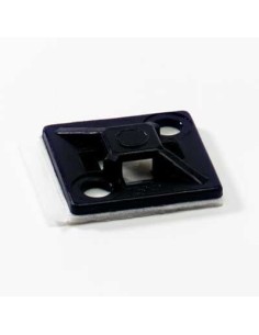 4-przelot.przylepny  TC344AX 19,12x4,9 Opaski do:3,6mm [K].Czarny UV