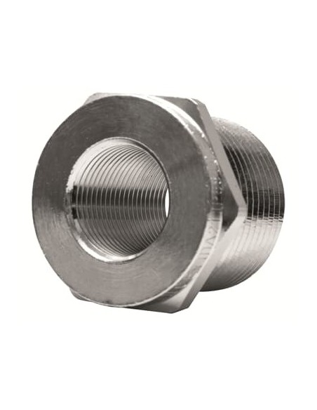 Adapter sześciokątny ATEX EXD niklowany mosiądz 3/4NPT-M25 kolor metaliczny