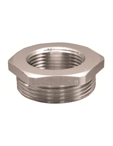 Adapter typu B mosiądz niklowany PG21-25M Kolor metaliczny