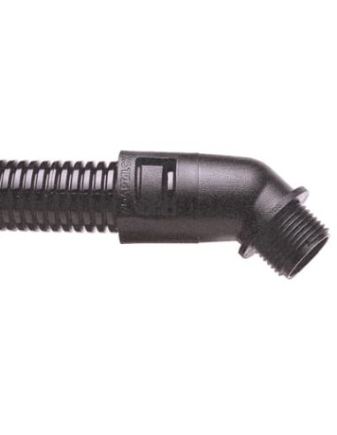 AL28/075/45/BL ADAPTAFLEX 45D PA66 FITTING 3/4NPT 28MM-BL
