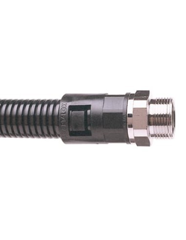 AL42/M40/SA/BL ADAPTAFLEX STR SWL PA66/NPB FTG M40 42MM-BL