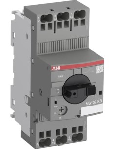 Wyłącznik silnikowy MS132-20KB z terminalami w technologii sprężynowej wtykowej RAIL