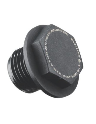 Element zakończeniowy ,gwint stały męski M16, Nylon