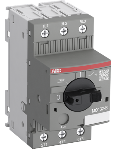 Wyłącznik silnikowy MO132-0.63B z zabezpieczeniem elektromagnetycznym RAIL