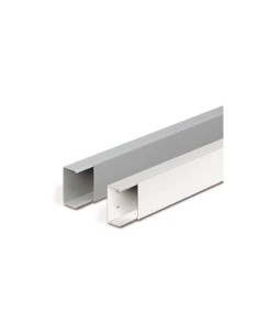 Kanał.PVC P.(4/3) M430040000 Z.pokr.bez.przedz [2000 x 80x40] -20°+60°C UL.94.V-0 IP40