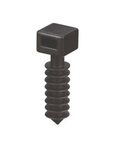 Kołek.ścienny  TC5358 9,92x31,8 Opaski do:4,8mm [K].Czarny