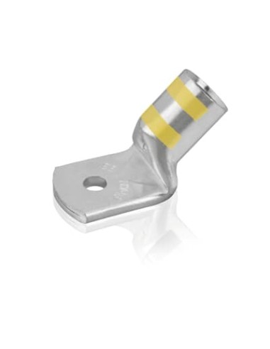 Końc.rurowa 45° grubościenna 16M8-A-45 16mm2/M8 Matryca:9 Ozn:Żółte
