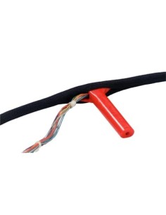 Oplot kab.tkany  CPS25W-25-FR-EU D:25mm L:25m [K].Czarny Odp. Na Ogień