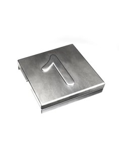 Oznacznik 1  YID-CHAR-1 7TCG009470R0065 SS316 [9,2 x 8] Metaliczny