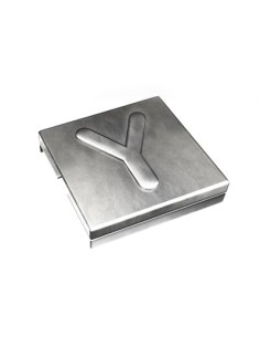 Oznacznik Y  YID-CHAR-Y 7TCG009470R0105 SS316 [9,2 x 8] Metaliczny