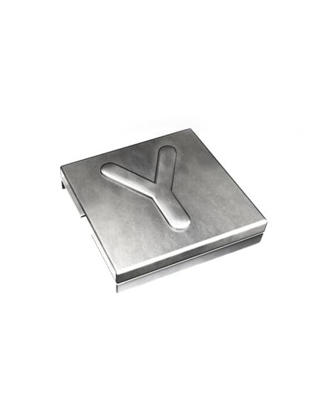 Oznacznik Y  YID-CHAR-Y 7TCG009470R0105 SS316 [9,2 x 8] Metaliczny