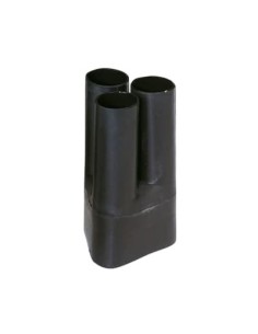 Palczatka.3-palce.termokurcz TEB3-38/11 L:0,11m D:33/14 & 11/4mm [K].Czarny