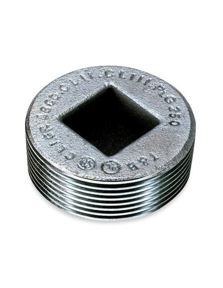 PLG6-TB T&B IND FITTING 2in RECESSED PLUG, W/FLUSH HEAD,XP
