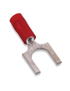 RA1103 STA-KON INS NYL FORK TERM 22-16 BH NO6 RED
