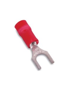 RA18-10F STA-KON INSNYL FORK TERM 22-16 BLT No10 RED