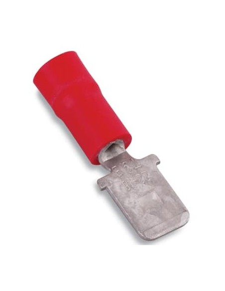 RA2517 STA-KON INS VIN MALE-250 TAB 22-18 AWG RED
