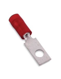 RA484 STA-KON INS NYL RECT RNG TERM 16-14 NO6 RED