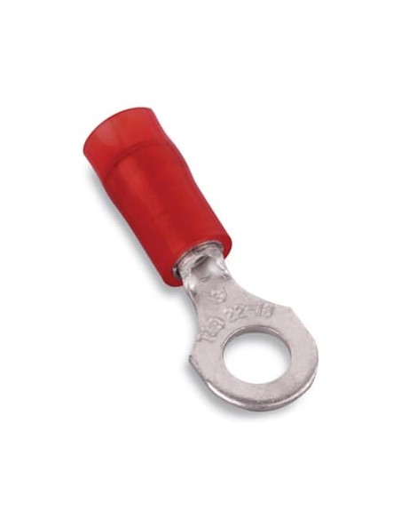 RA863 STA-KON INSNYL RING TERM 22-16 BOLT NO8 RED