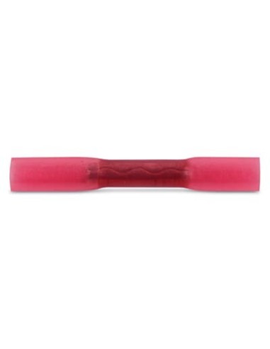 RAAS22X STA-KON HTSHK BUTT SPLICE 22-18 LEN 1.5 RED