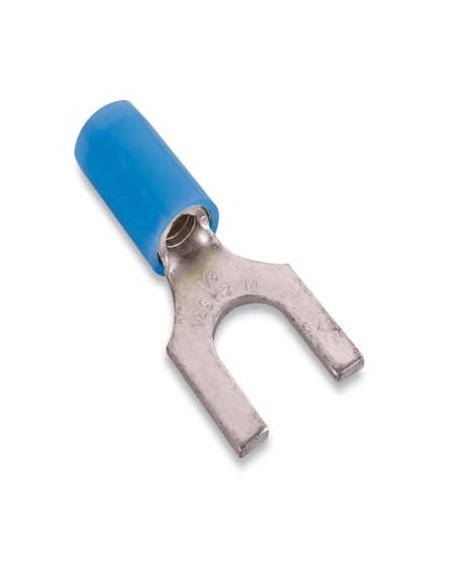 RB14-10F STA-KON INS NYL FORK TERM 18-14 BH No10 BLU