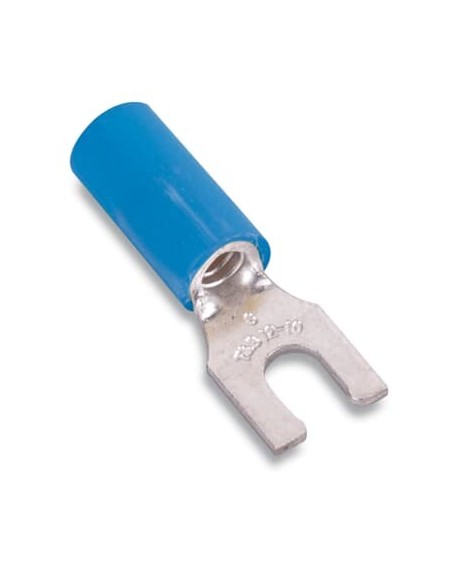 RB14-8FL STA-KON INSNYL LKG FORK TERM 18-14 NO8 BLUE