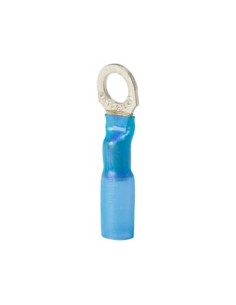 RBS14-6X STA-KON HEATSHR RING TERM, 16-14, NO6, BLUE