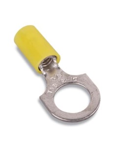 RC10-6 STA-KON INSNYLON RING TERM 46307 NO6 YELLOW