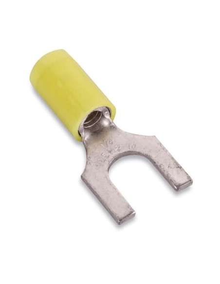 RC10-8F STA-KON INS NYL FORK TERM 46307 No8 YELLO