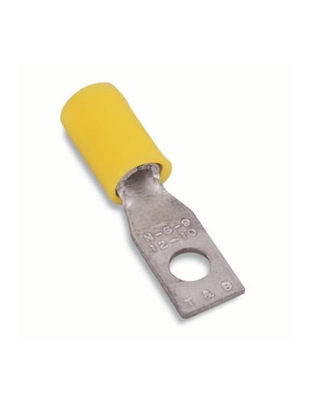 RC485 STA-KON INS NYL RECT RNG TERM 46307 No5 YEL