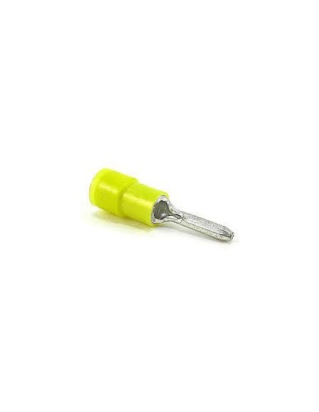 RC55PT STA-KON INS VINYL PIN TERM NO12-10 YELLOW