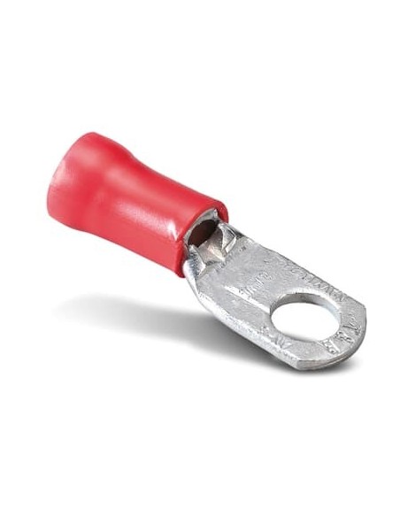 RDV727 STA-KON INS VINYL RING TERM, 8 5/16, RED