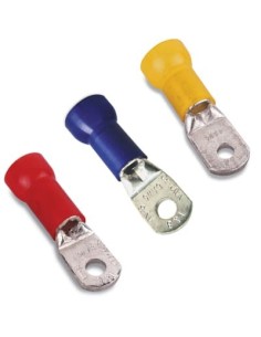 RG2-10 STA-KON INS NYL RING TERM 2 BOLT No10 RED
